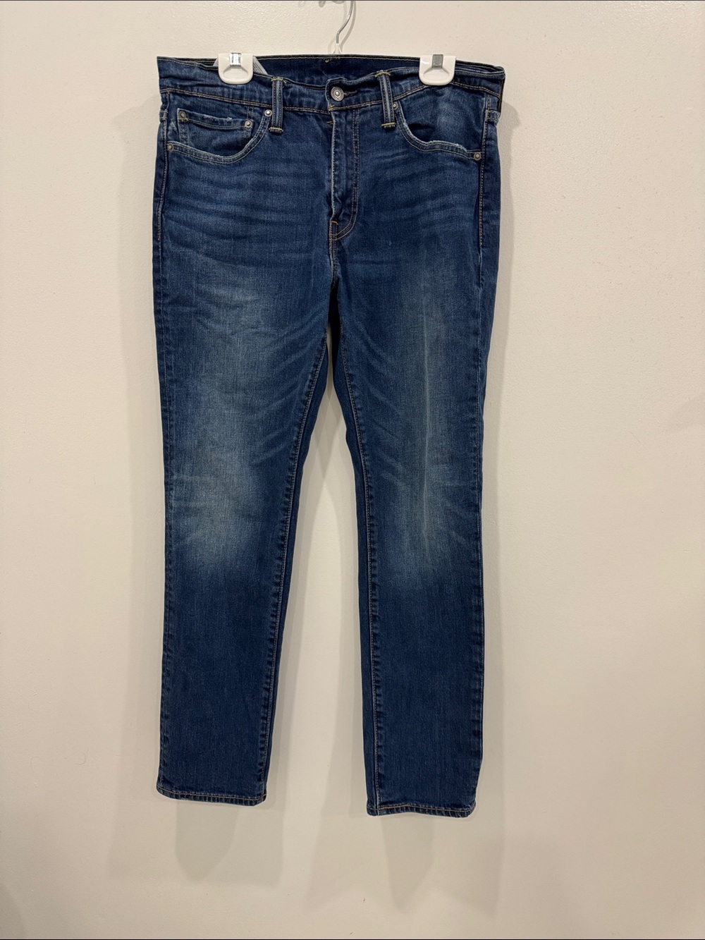 Levi’s 511 Slim Fit Jeans Men’s 34x30‎ Medium Wash Stretch Denim Water<Less